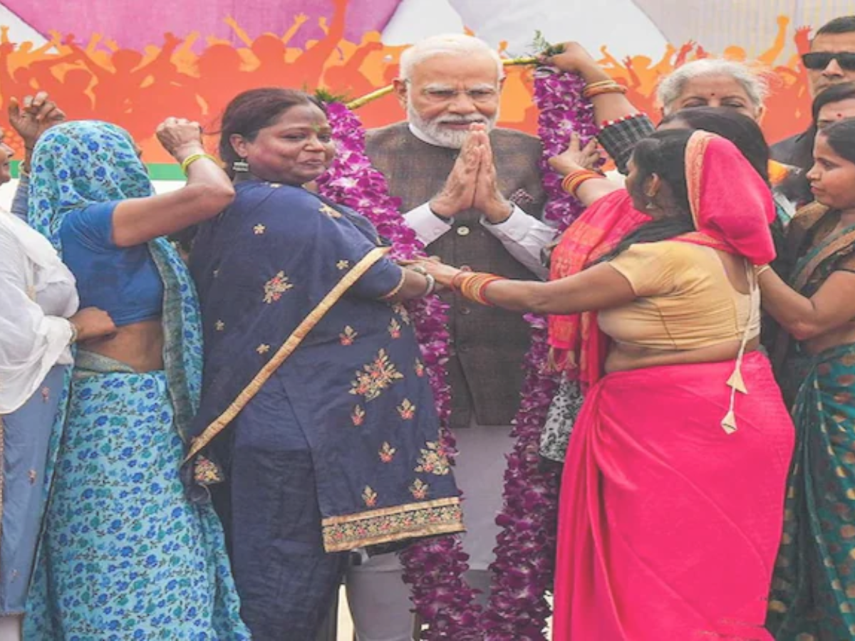 Bihar News: PM मोदी ने 'मुख्यमंत्री महिला रोजगार योजना' के लाभार्थियों से की बात, जानें कार्यक्रम क्यों रहा खास? Bihar News: PM मोदी ने 'मुख्यमंत्री महिला रोजगार योजना' के लाभार्थियों से की बात, जानें कार्यक्रम क्यों रहा खास?