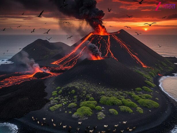 India only active volcano barren island andaman nicobar history ...