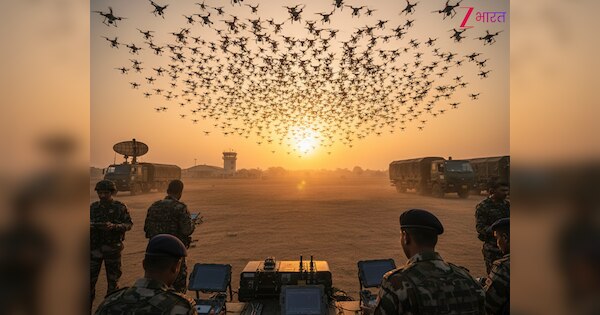 पाकिस्तान को बर्बाद करने की तैयारी, इंडियन आर्मी ने एक साथ उड़ाए सैकडों जंगी ड्रोन; भारत के इस शहर में दिखाया घातक डेमो