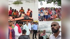 बागमती नदी के जलस्तर बढ़ने से सीतामढ़ी में बाढ़ का असर, रेस्कयू अभियान जारी