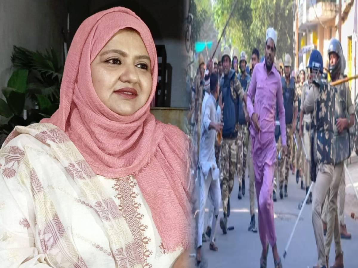 I Love Muhammad पर बयान देना सपा नेत्री सुमैया राणा को पड़ा भारी, UP पुलिस ने की बड़ी कार्रवाई I Love Muhammad पर बयान देना सपा नेत्री सुमैया राणा को पड़ा भारी, UP पुलिस ने की बड़ी कार्रवाई
