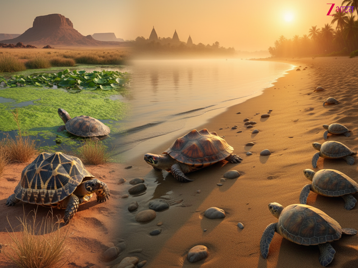 ये हैं भारत के सबसे अनोखे कछुए, कुछ हैं नदी के सफाईकर्मी तो कई साथ में मिलकर देते हैं अंडे