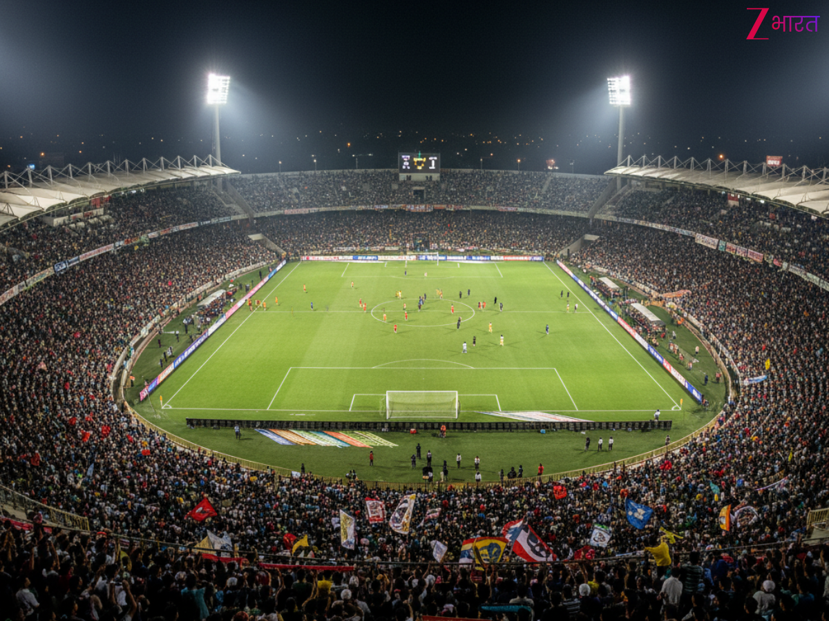 भारत का सबसे बड़ा फुटबॉल स्टेडियम, क्षमता इतनी कि बैठ जाए 40-50 ट्रेन की पूरी सवारी; जानें कहां