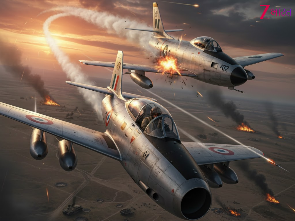 इंडियन एयरफोर्स का पहला फाइटर जेट मिशन, जब 1965 में 'ग्नैट' ने दुश्मन को चटाई धूल; कहलाया पाक लड़ाकू विमान का 'हत्यारा'
