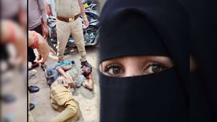 गर्लफ्रेंड निशा को बुर्का पहनाकर ले जा रहा था अली मंसूरी, भीड़ ने किया जनलेवा हमला, अस्पताल में भर्ती