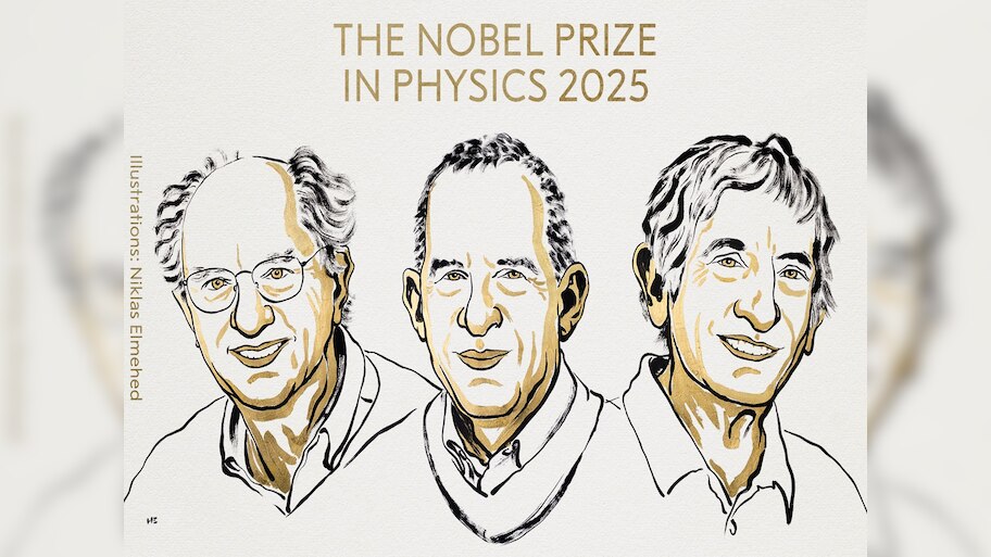 Nobel Prize 2025: ପଦାର୍ଥ ବିଜ୍ଞାନ ପାଇଁ ନୋବେଲ ବିଜେତାଙ୍କ ନାମ ଘୋଷଣା, ଏହି ୩ ବୈଜ୍ଞାନିକ ପାଇବେ ପୁରସ୍କାର