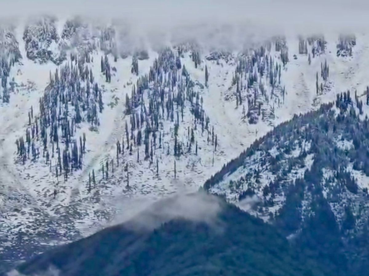 गुलमर्ग में मौसम का पहला शून्य से नीचे का तापमान दर्ज