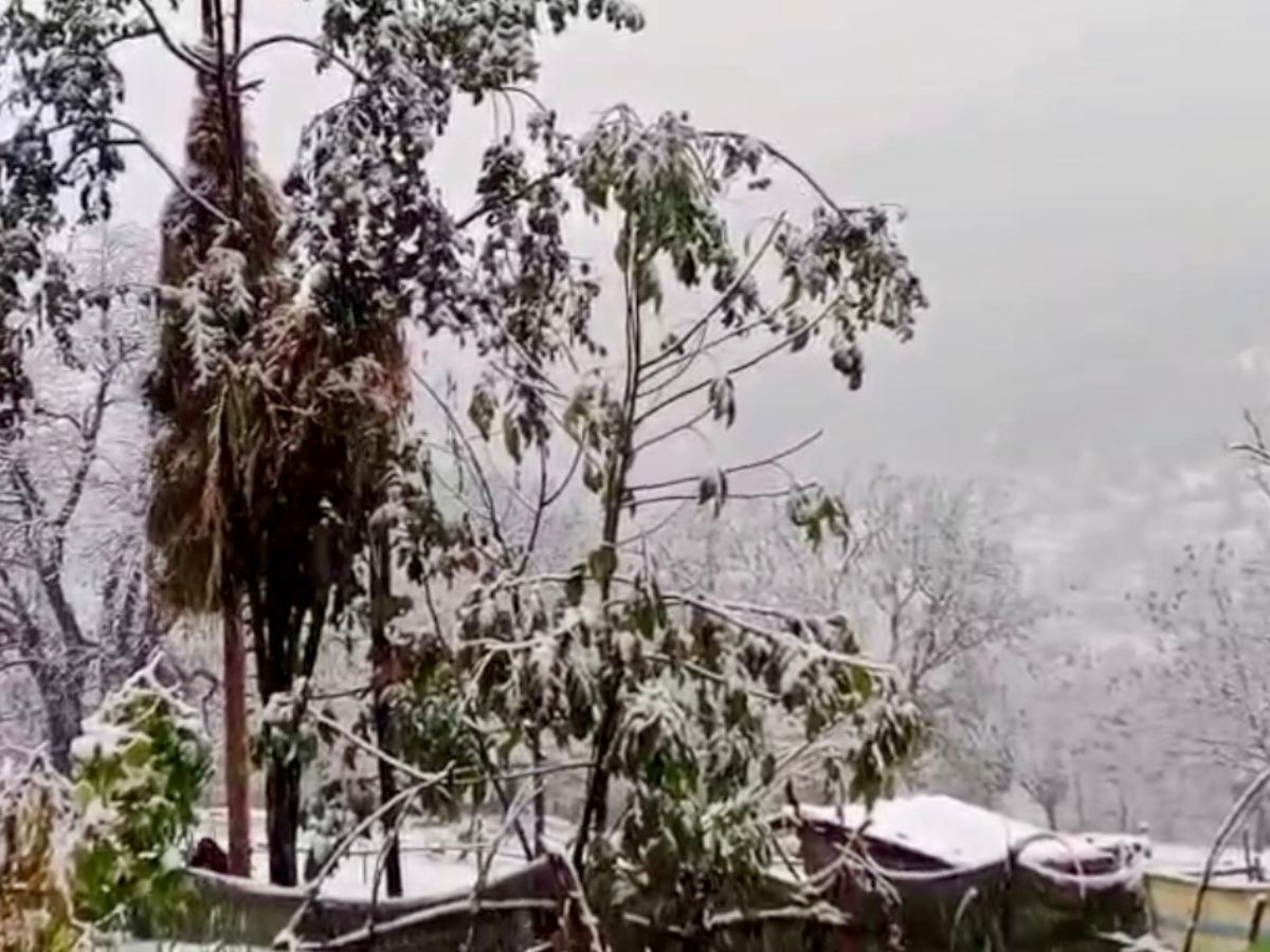अक्टूबर की शुरुआत में बर्फबारी पर बोलें IMD अधिकारी