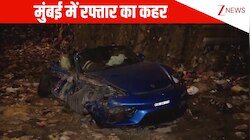 मुंबई में वेस्टर्न एक्सप्रेस हाईवे पर रफ्तार का कहर, Race लगाते समय डिवाइडर से टकराई Porsche कार; देखें खौफनाक वीडियो