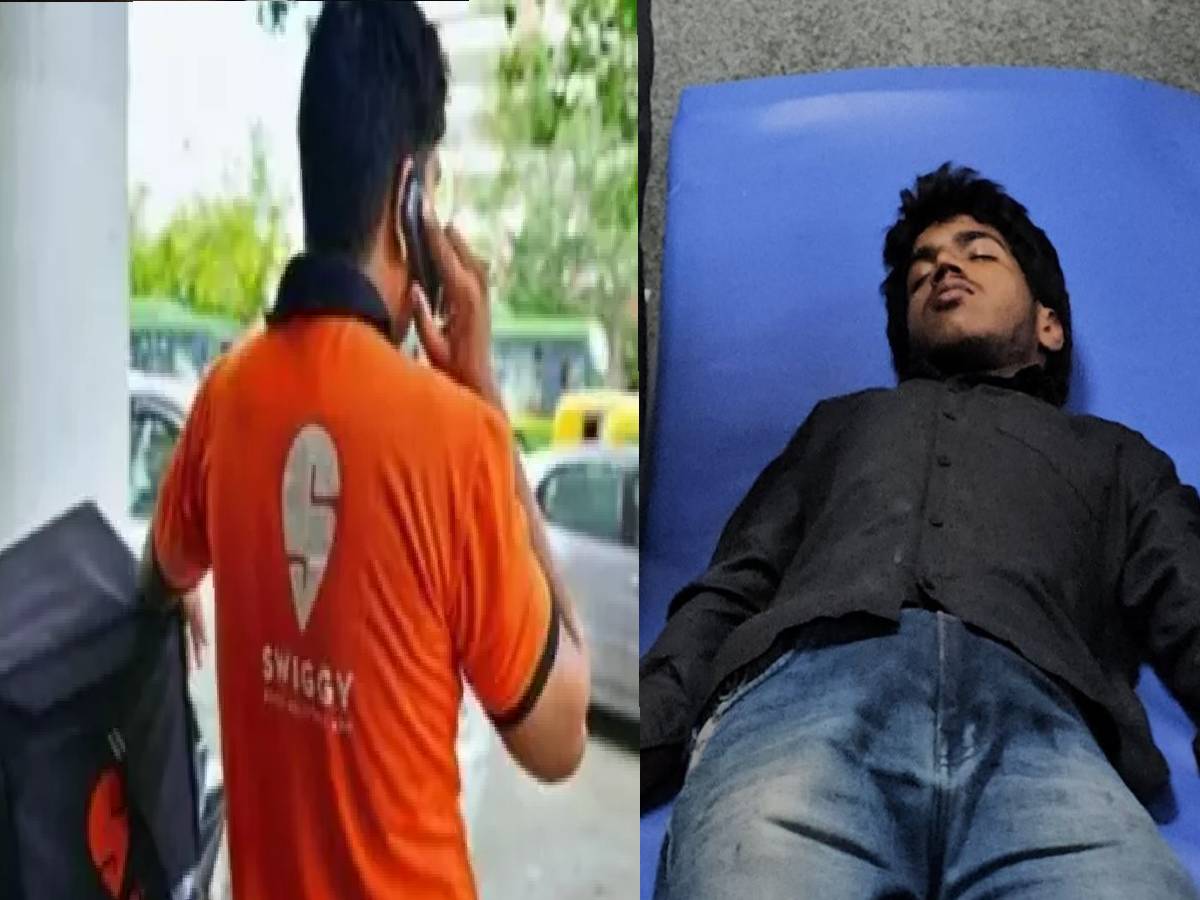 धर्म पूछकर डिलीवरी बॉय नदीम पर जानलेवा हमला, हैदराबाद में नफरती वारदात से आक्रोश में लोग धर्म पूछकर डिलीवरी बॉय नदीम पर जानलेवा हमला, हैदराबाद में नफरती वारदात से आक्रोश में लोग