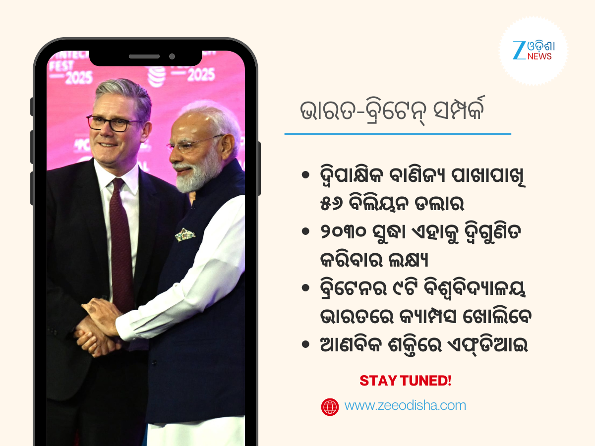 ଭାରତ-ବ୍ରିଟେନ୍ ବାଣିଜ୍ୟିକ ସମ୍ପର୍କ: ବ୍ରିଟେନର ୯ ବିଶ୍ୱବିଦ୍ୟାଳୟ ଭାରତରେ ନିଜର ଶାଖା ଖୋଲିବେ ଭାରତ-ବ୍ରିଟେନ୍ ବାଣିଜ୍ୟିକ ସମ୍ପର୍କ: ବ୍ରିଟେନର ୯ ବିଶ୍ୱବିଦ୍ୟାଳୟ ଭାରତରେ ନିଜର ଶାଖା ଖୋଲିବେ