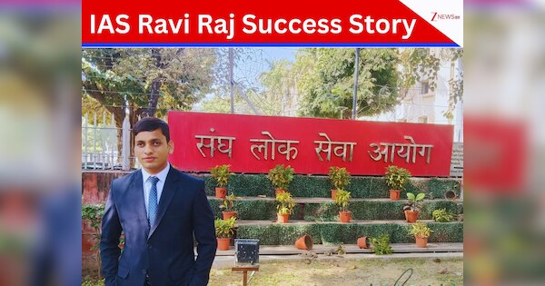 most unique unbelievable success story visually impaired IAS Ravi Raj ...