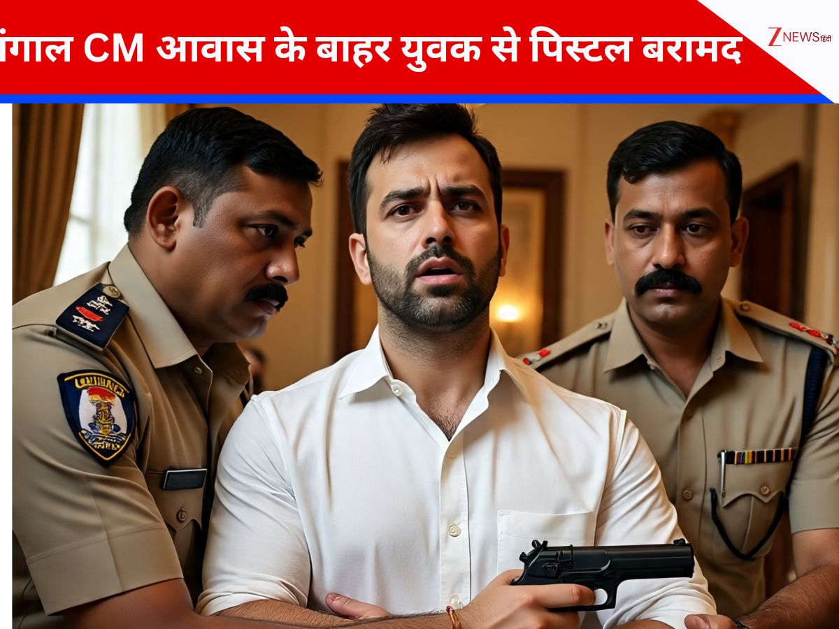 West Bengal : पुलिस ने CM आवास के पास पिस्तौल के साथ एक शिक्षक को हिरासत में लिया, पूछताछ के बाद छोड़ा West Bengal : पुलिस ने CM आवास के पास पिस्तौल के साथ एक शिक्षक को हिरासत में लिया, पूछताछ के बाद छोड़ा