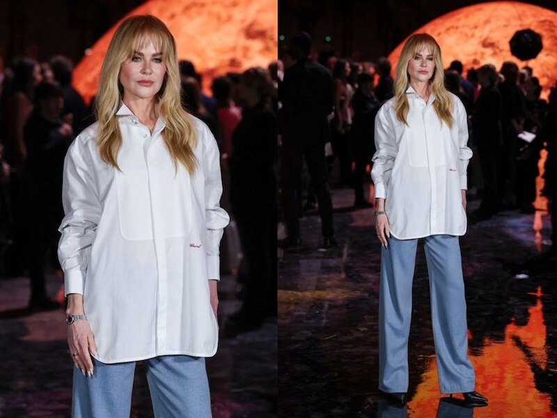 पेरिस फैशन वीक में निकोल का जलवा 