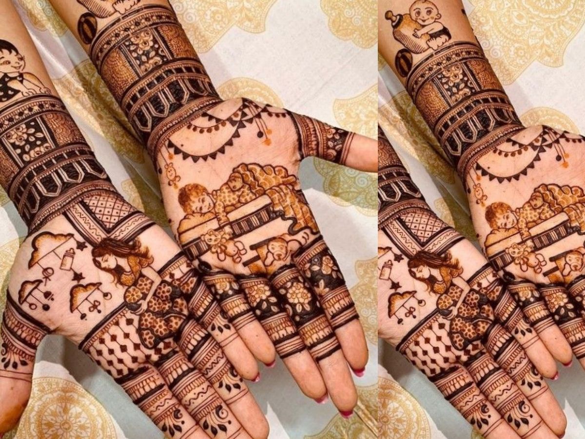 अहोई अष्टमी मेहंदी डिजाइन-4
