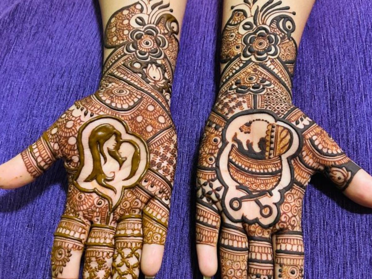 अहोई अष्टमी मेहंदी डिजाइन-2