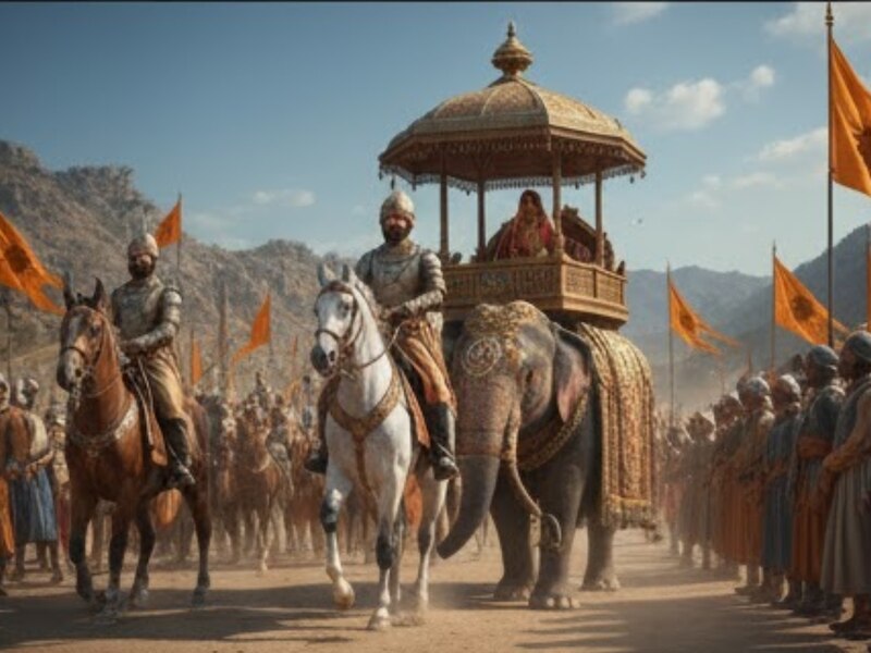 Mughal Emperor Akbar married his daughter Khanum Begum to Hindu king ...