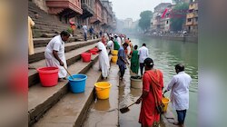 छठ पूजा की तैयारियों में जुटी दिल्ली, यमुना घाटों पर सफाई अभियान तेज