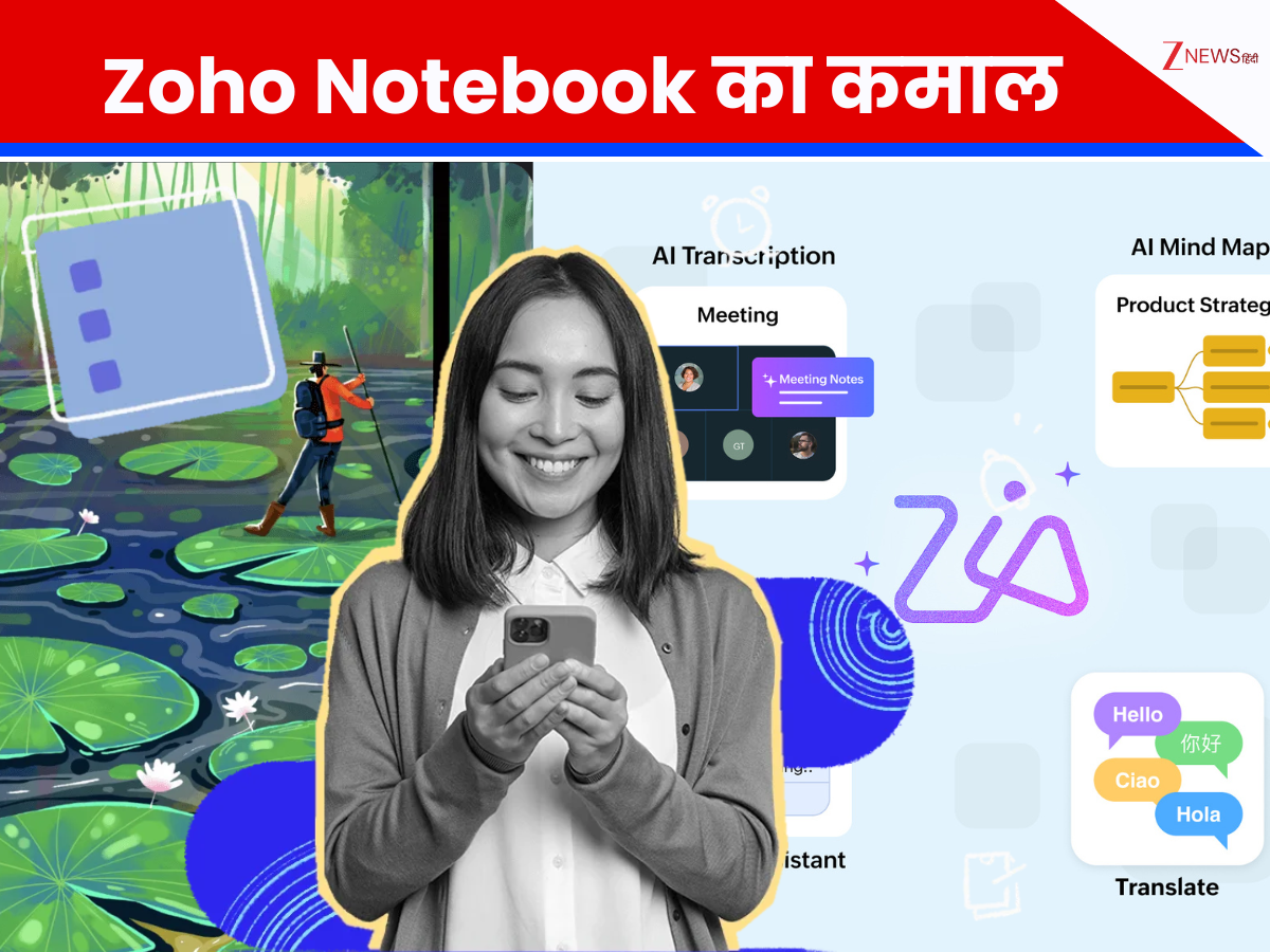 Zoho Notebook App to organize every day thoughts or work with AI note ...
