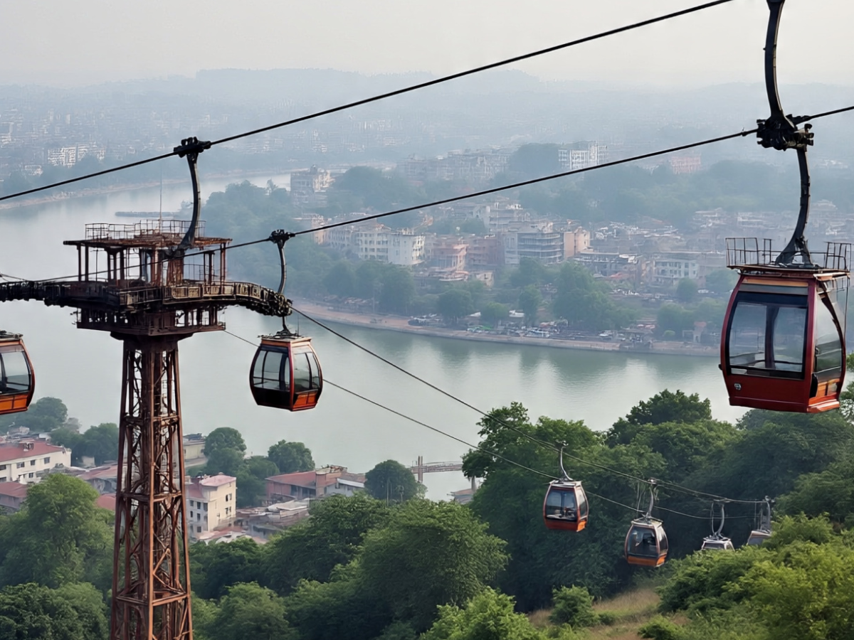 Transportation Design Rope Way Ministry of Road Transport and Highways approved new design ropeway in ...