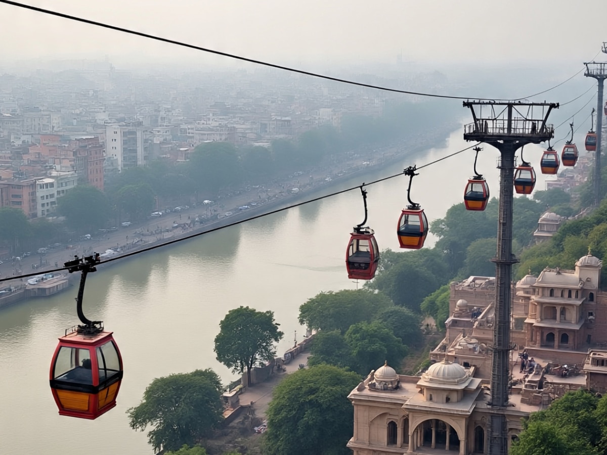 Transportation Design Rope Way Ministry of Road Transport and Highways approved new design ropeway in ...