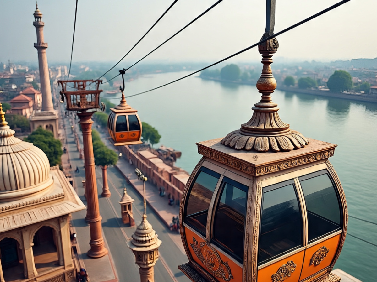 Transportation Design Rope Way Ministry of Road Transport and Highways approved new design ropeway in ...