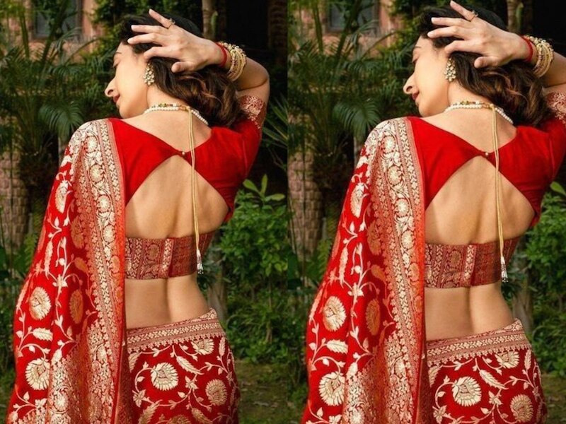  बैक ब्लाउज डिजाइन-5