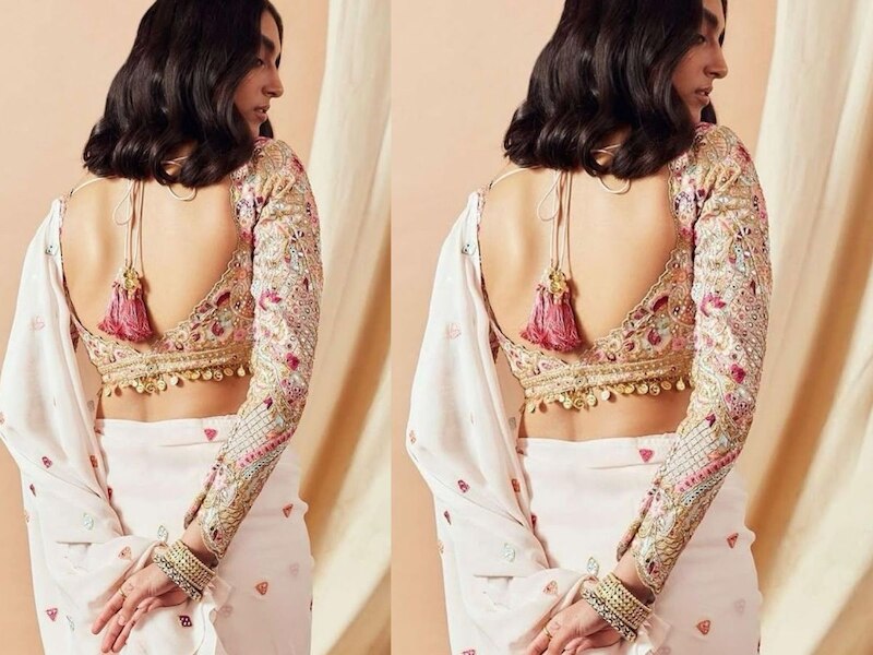  बैक ब्लाउज डिजाइन-2