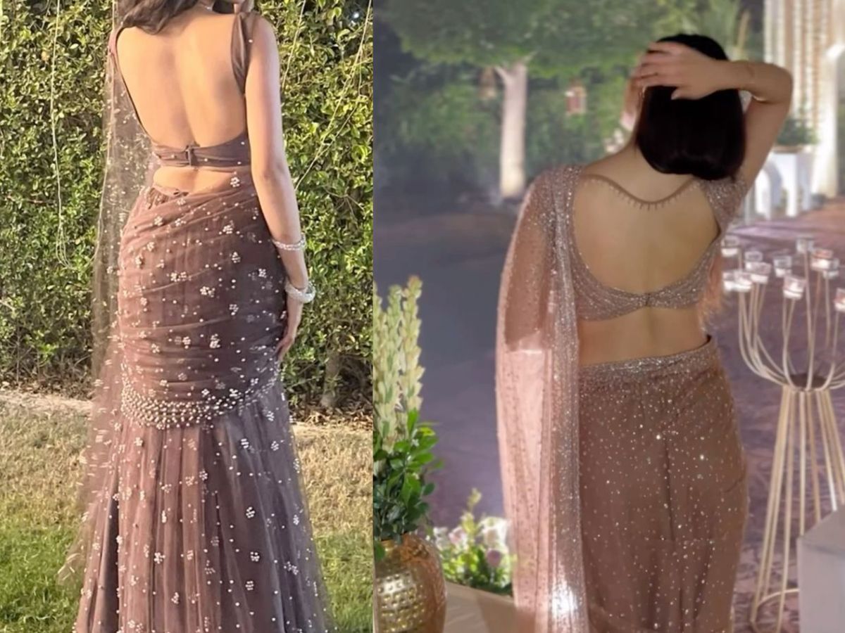 बैक ब्लाउज डिजाइन-1