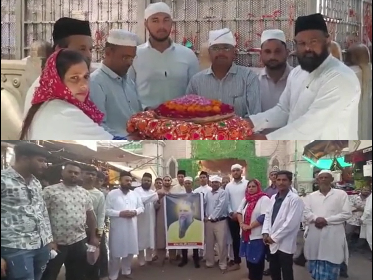 प्रेमानंद महाराज की सेहत के लिए अजमेर दरगाह में मांगी गई दुआ प्रेमानंद महाराज की सेहत के लिए अजमेर दरगाह में मांगी गई दुआ