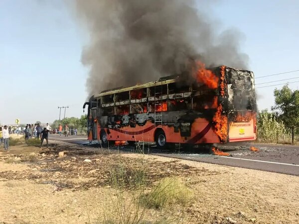 Jaisalmer Bus Fire Accident