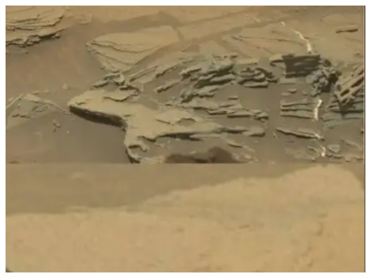 NASA rover clicks weird and shocking pictures of mars red planet mangal ...