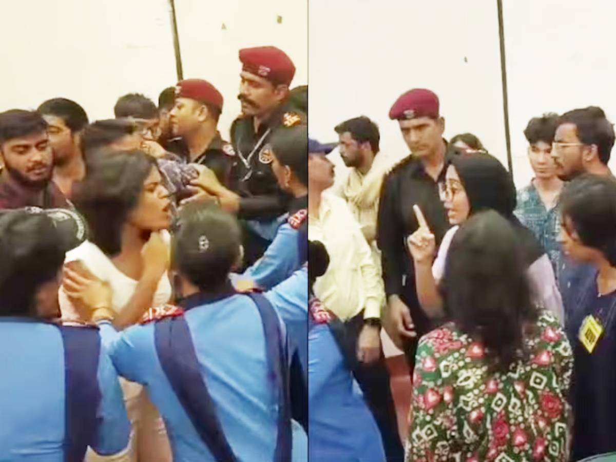 JNU में छात्र संगठनों के बीच हिंसक झड़प, ABVP ने लगाए इस्लाम विरोधी नारे JNU में छात्र संगठनों के बीच हिंसक झड़प, ABVP ने लगाए इस्लाम विरोधी नारे