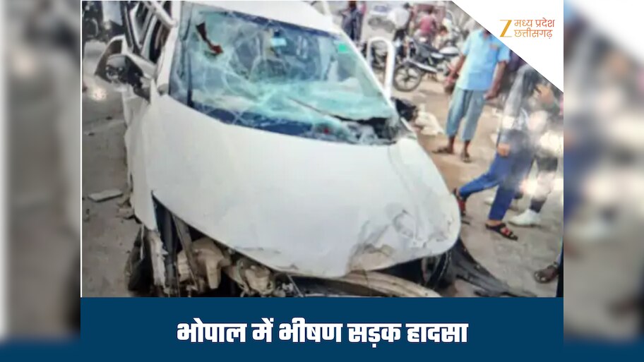 speeding car overturned three times in bhopal in brutal accident 11th ...