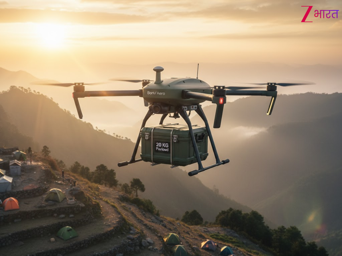 ना पायलट, ना हेलीकॉप्टर… फिर भी कई किलो लेकर 60 KM तक उड़ गया BVLOS इंडियन ड्रोन, आसमान में BonV Aero का कमाल