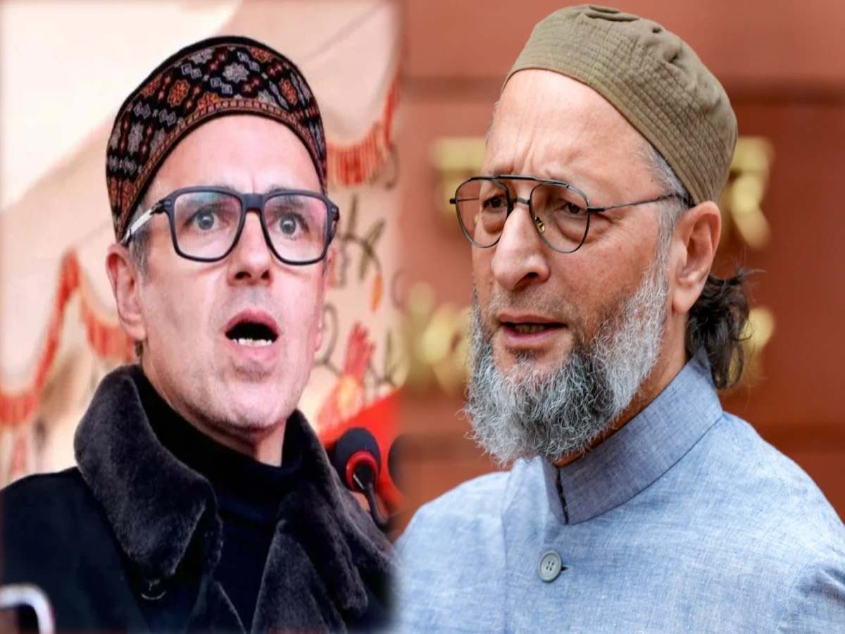 PSA हटाने पर उमर अब्दुल्लाह के बयान पर ओवैसी का शायरी से जवाब, पेश किया डेटा PSA हटाने पर उमर अब्दुल्लाह के बयान पर ओवैसी का शायरी से जवाब, पेश किया डेटा