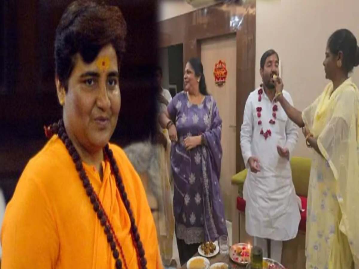 Pragya Thakur के बयान पर तमाचा! सपा के मुस्लिम नेता ने कुछ इस तरह मनाया भैया दूज Pragya Thakur के बयान पर तमाचा! सपा के मुस्लिम नेता ने कुछ इस तरह मनाया भैया दूज