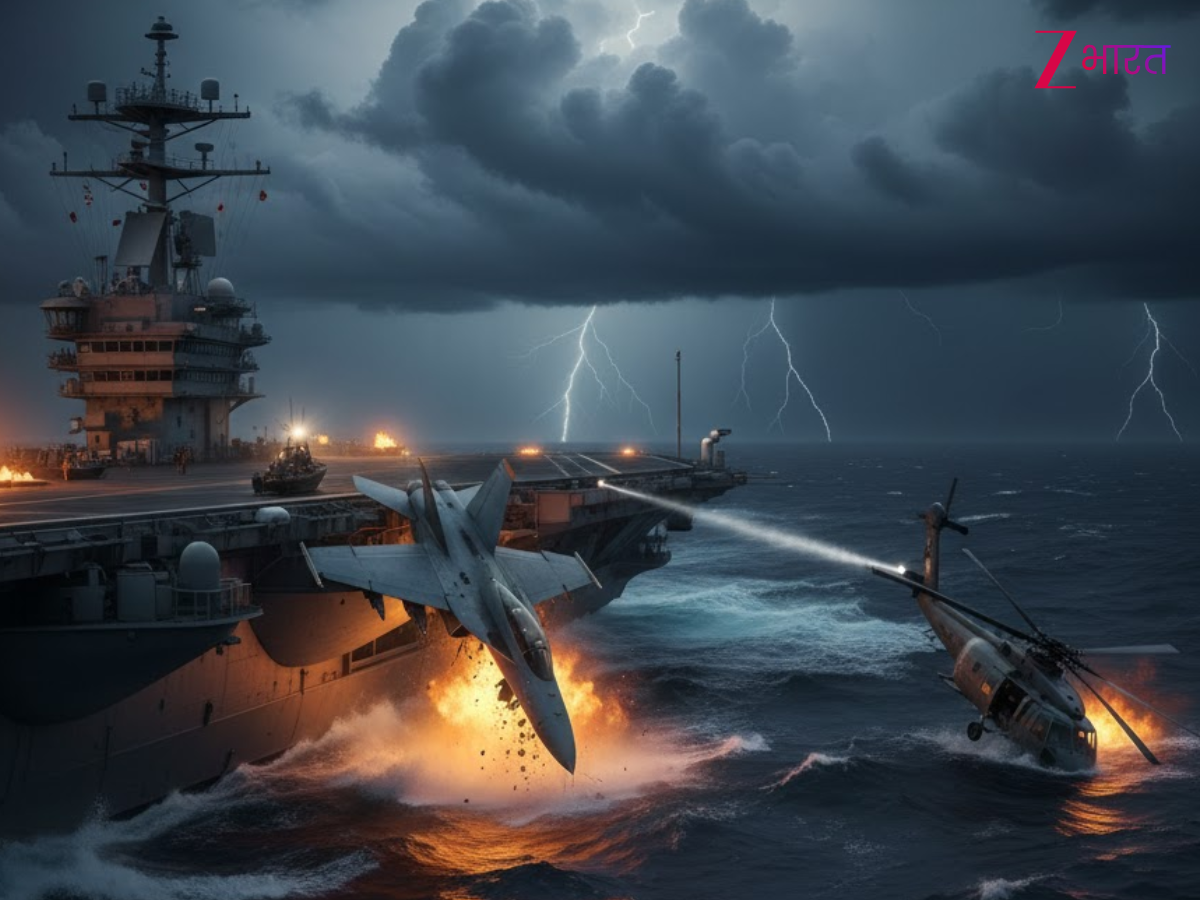साउथ चाइना सी में 30 मिनट में 2 क्रैश, US नेवी के F/A-18 और सी हॉक हेलीकॉप्टर समंदर में गिरे; सामने आई हैरान करने वाली वजह