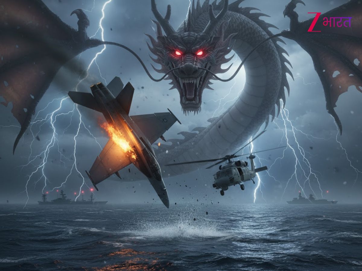 30 मिनट में 2 एयरक्राफ्ट डाउन! समंदर में ड्रैगन ने दिया अमेरिका को इलेक्ट्रिक शॉक, ईरानी मीडिया का सनसनीखेज दावा