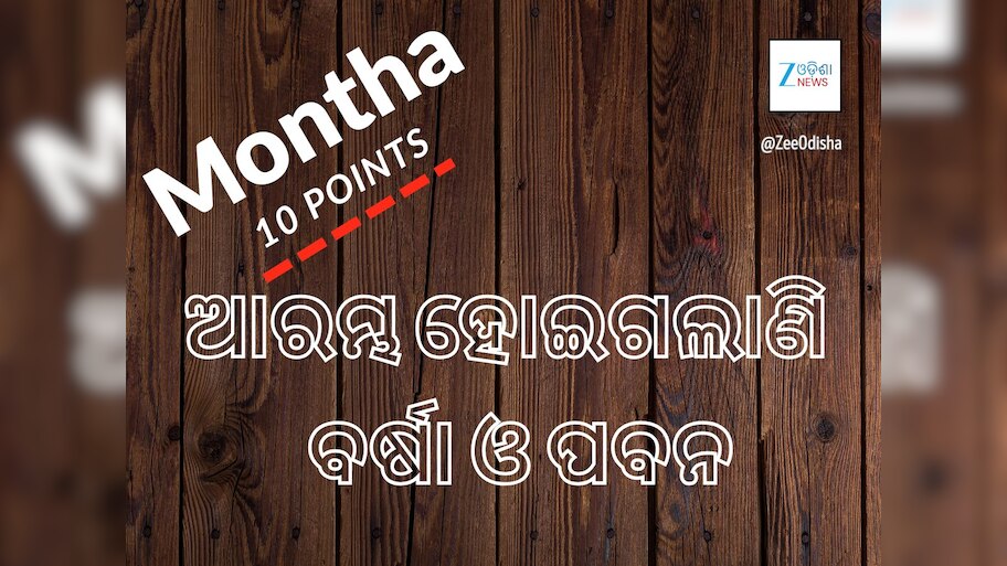 ଦ୍ରୁତ ଗତିରେ ମାଡ଼ି ଆସୁଛି ବାତ୍ୟା ମୋନ୍‍ଥା: ଆଜି ସନ୍ଧ୍ୟାରେ ବିପଦ