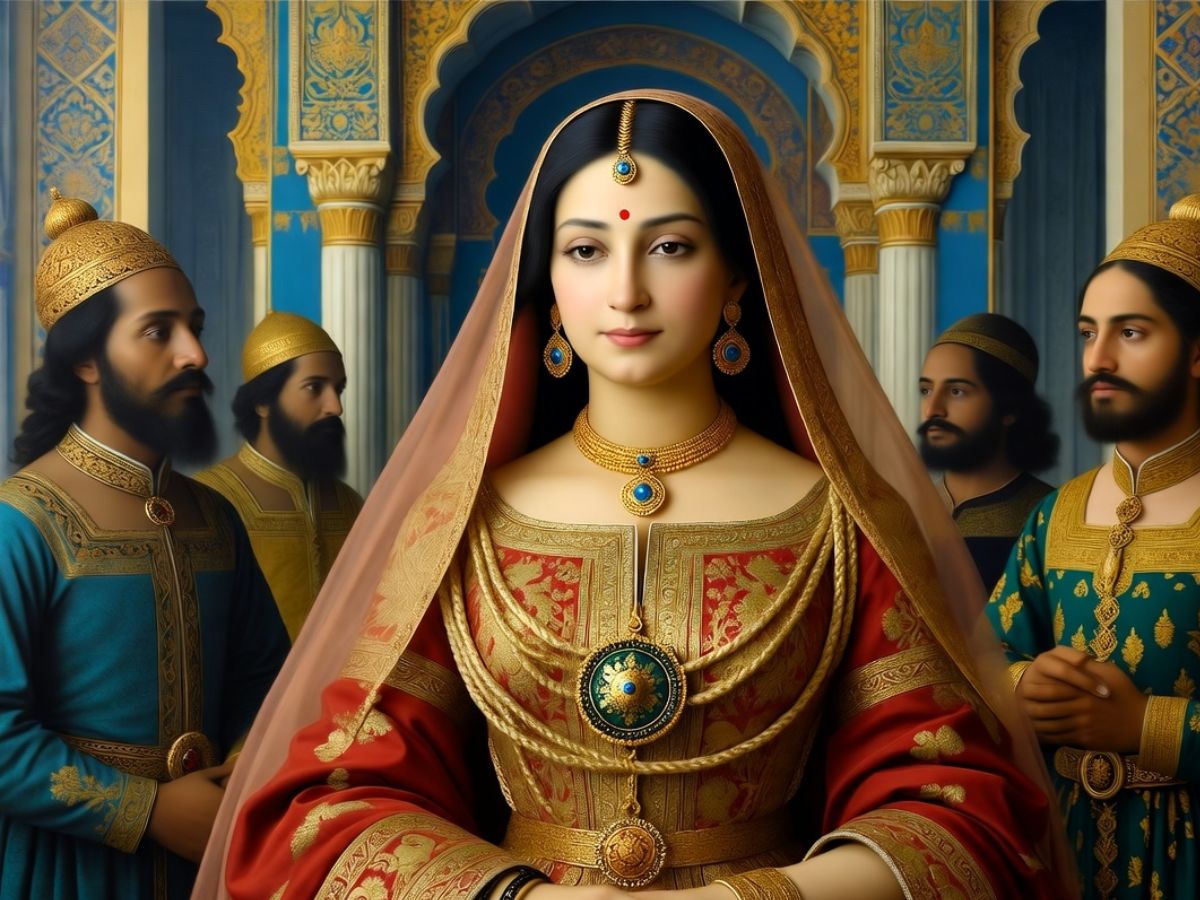 Muslim Raza Rajput Razia Sultan lonely beautiful Muslim woman of India who became the ...