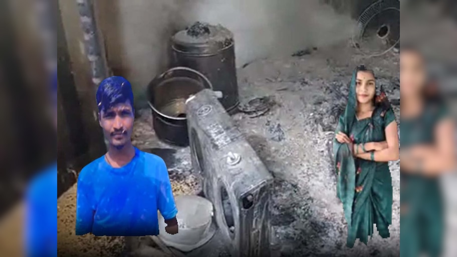 नेहा का हुआ अंतिम संस्कार; नाराज प्रदर्शनकारियों ने फूंक दिया आरोपी अरबाज का घर 