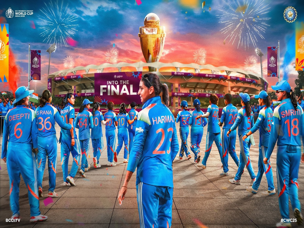 Australia vs India: ବିଶ୍ୱକପରେ ଇତିହାସ ରଚିଲା ଭାରତୀୟ ମହିଳା କ୍ରିକେଟ୍ ଟିମ୍, ଅଷ୍ଟ୍ରେଲିଆକୁ ପରାସ୍ତ କରି ହାତେଇଲା ଫାଇନାଲ ଟିକେଟ୍ Australia vs India: ବିଶ୍ୱକପରେ ଇତିହାସ ରଚିଲା ଭାରତୀୟ ମହିଳା କ୍ରିକେଟ୍ ଟିମ୍, ଅଷ୍ଟ୍ରେଲିଆକୁ ପରାସ୍ତ କରି ହାତେଇଲା ଫାଇନାଲ ଟିକେଟ୍