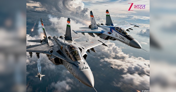 Su-30MKI vs Rafale भारतीय वायुसेना के दोनों शेर आसमान के 'बाहुबली', जंग में कौन पड़ेगा भारी?