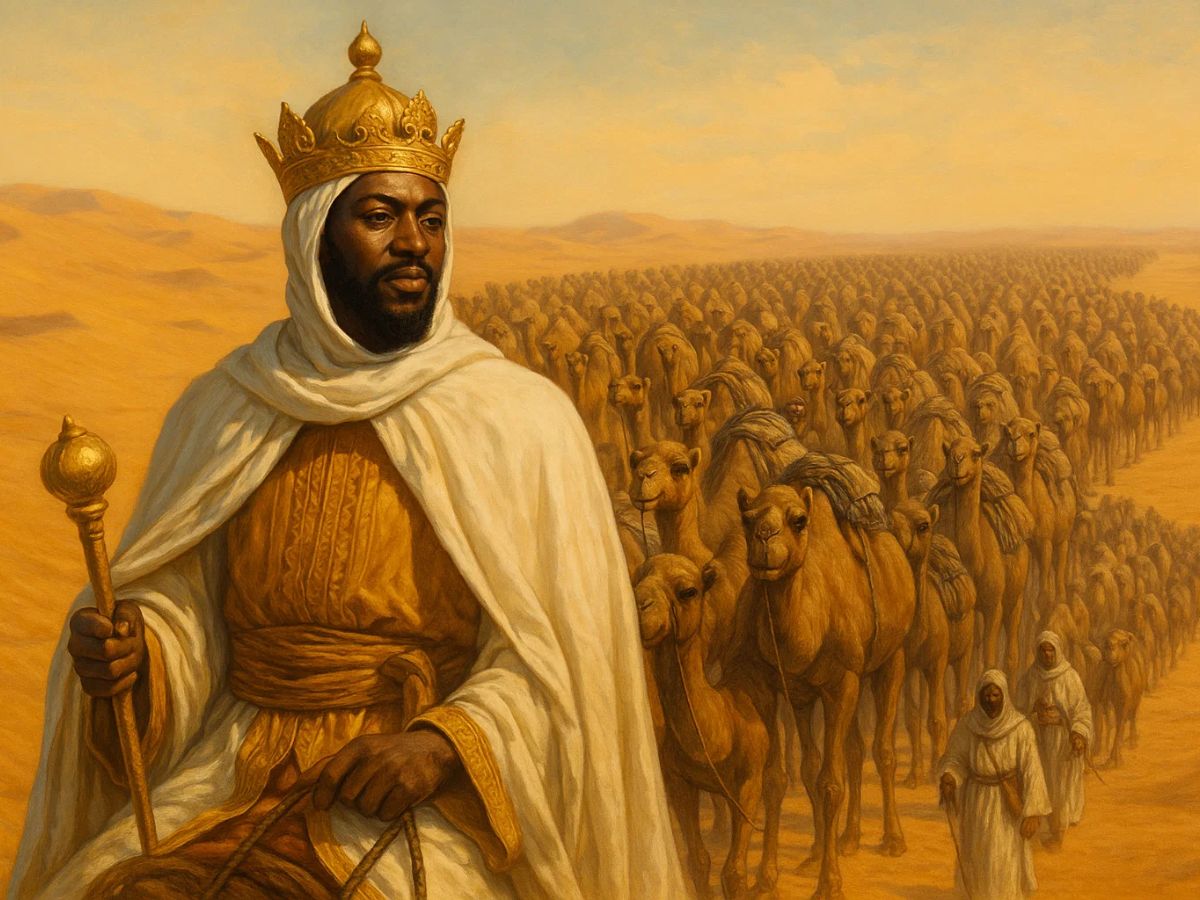 Musa Person Mansa Musa richest man in history who distributed a lot of gold during ...