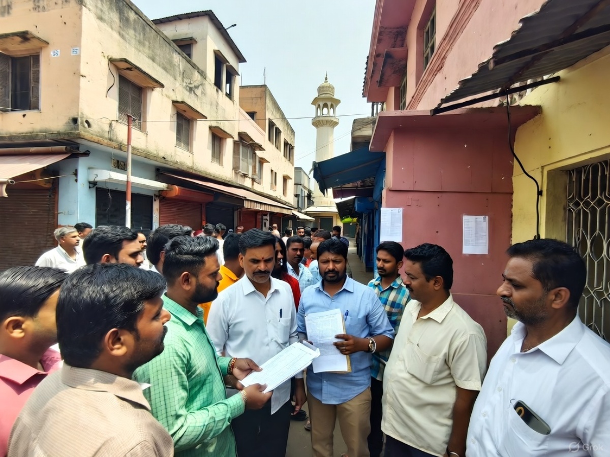 वाराणसी की 6 मस्जिदों पर मंडराया कुर्की का खतरा, नगर निगम के टैक्स नोटिस से मचा हड़कंप वाराणसी की 6 मस्जिदों पर मंडराया कुर्की का खतरा, नगर निगम के टैक्स नोटिस से मचा हड़कंप