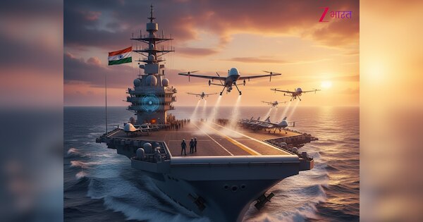 INS विक्रांत से उड़ेंगे 'शिकारी ड्रोन', बनेंगे समंदर के Guardian! नौसेना तैनात कर रही अमेरिकी MQ-9B STOL; थर्राया दुश्मन