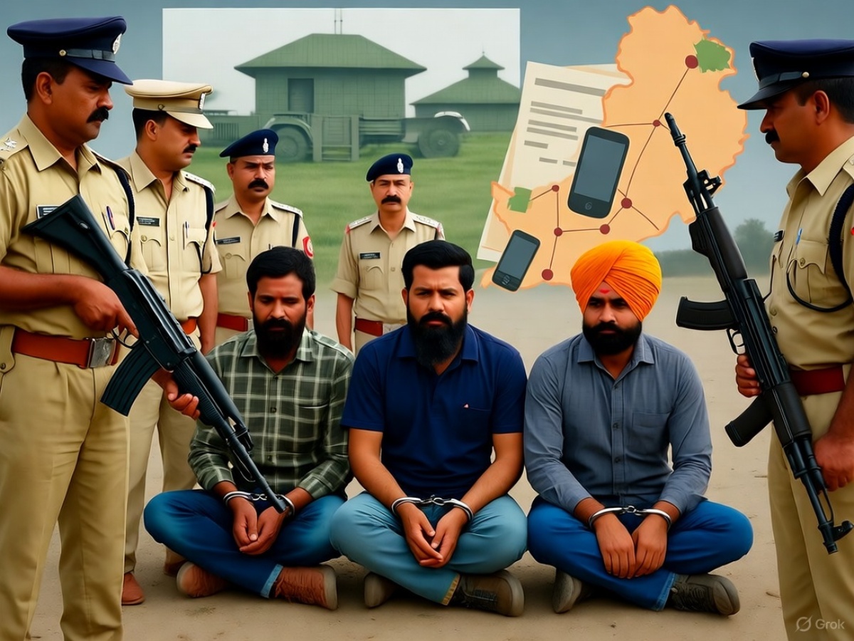 कपूरथला में स्पाई ट्रैप का भंडाफोड़! राजा-जसकरण-गुरनाम कर रहे थे पाकिस्तान की जासूसी कपूरथला में स्पाई ट्रैप का भंडाफोड़! राजा-जसकरण-गुरनाम कर रहे थे पाकिस्तान की जासूसी