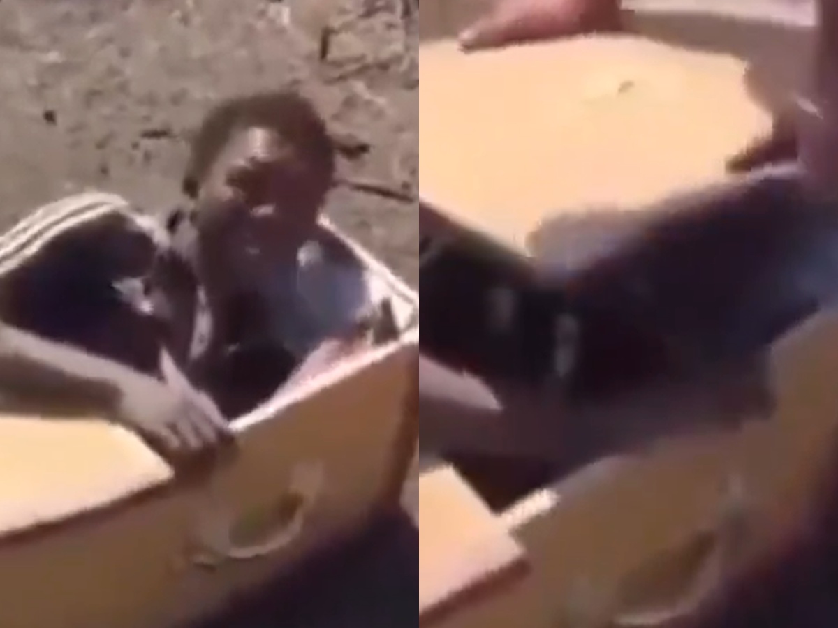 सूडानी शख्स पर जुल्म की वीडियो सूडानी शख्स पर जुल्म की वीडियो