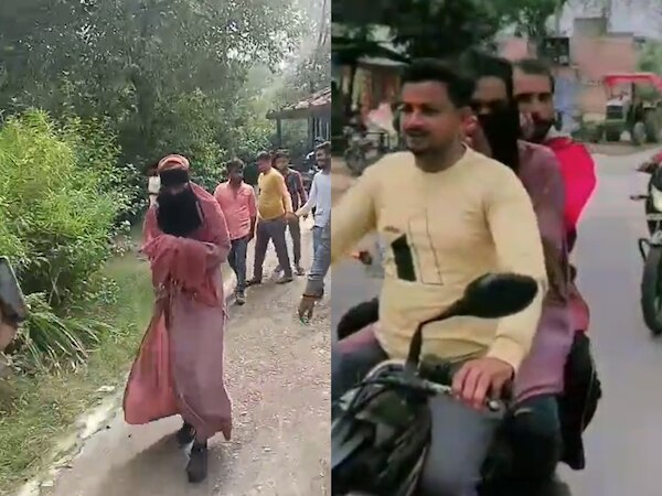 बुर्का पहनकर छेड़खाने करने वाले को लोगों ने दबोचा